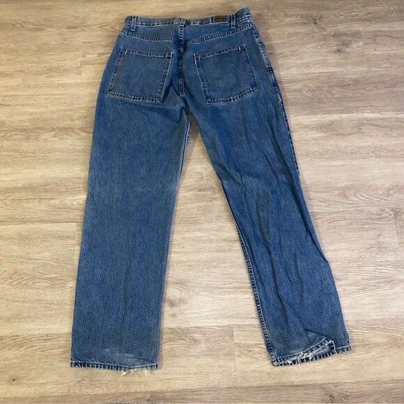 Vintage Levis SilverTab Jeans Mens 34x32 Baggy Fit Y2K 2000 Distressed Skater - Picture 6 of 8